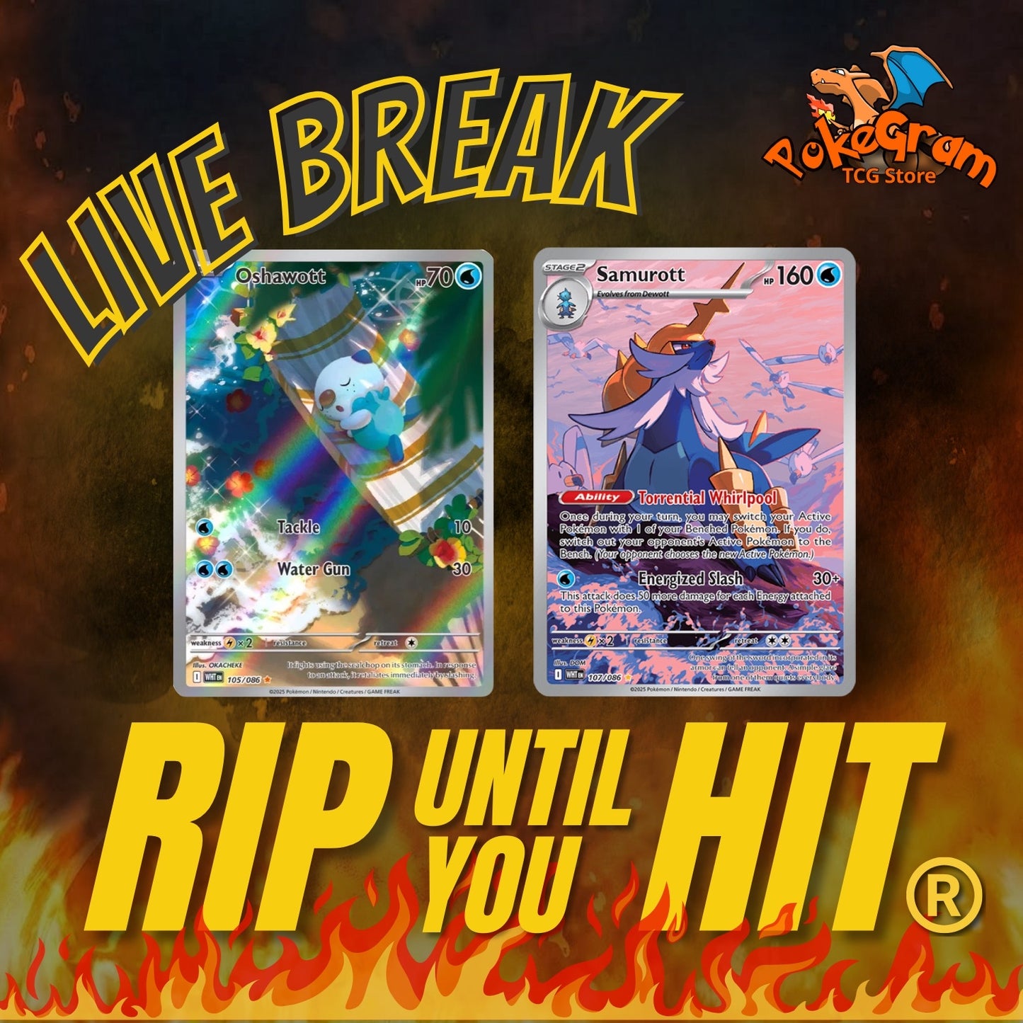 Scarlet & Violet White Flare Rip Until You Hit (RTYH)