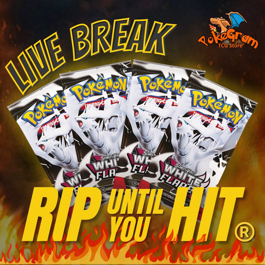 Scarlet & Violet White Flare Rip Until You Hit (RTYH)