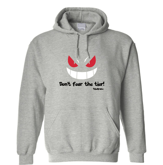 “Don’t Fear The Tier!” Hoodie - Marble Gray